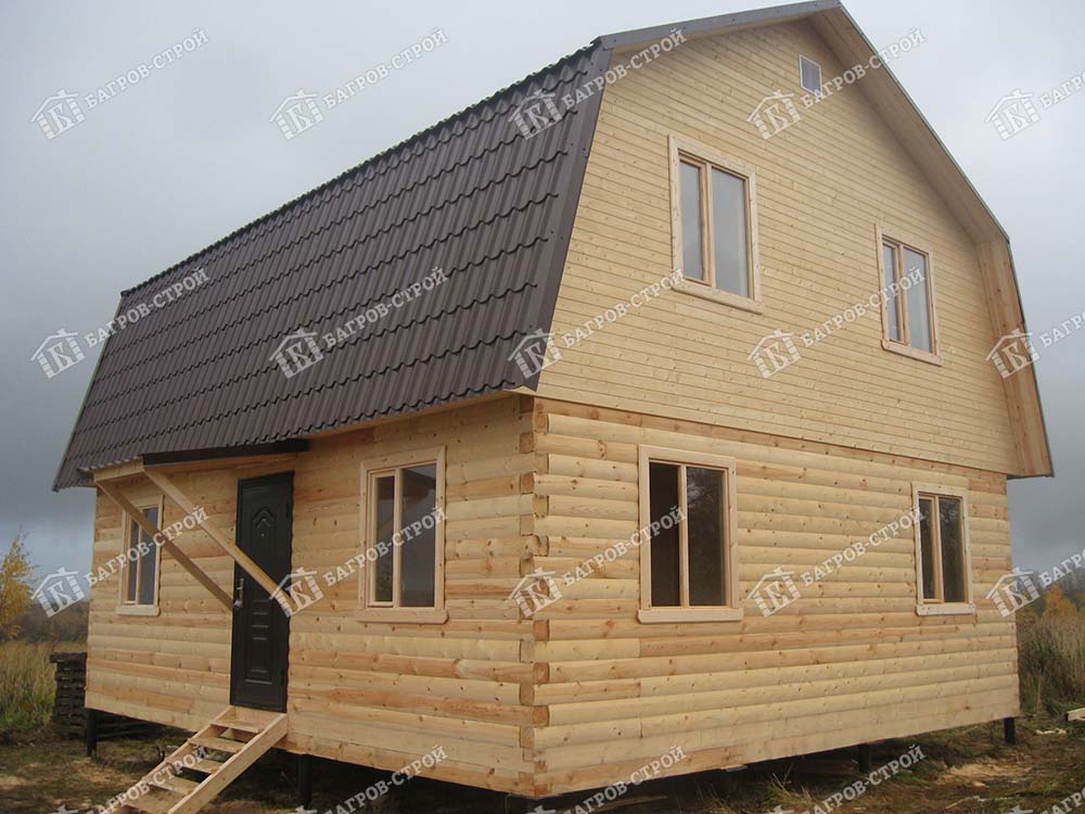 Дом из бруса 8.5х9 Салтан, Тульская область, Заокский р-он