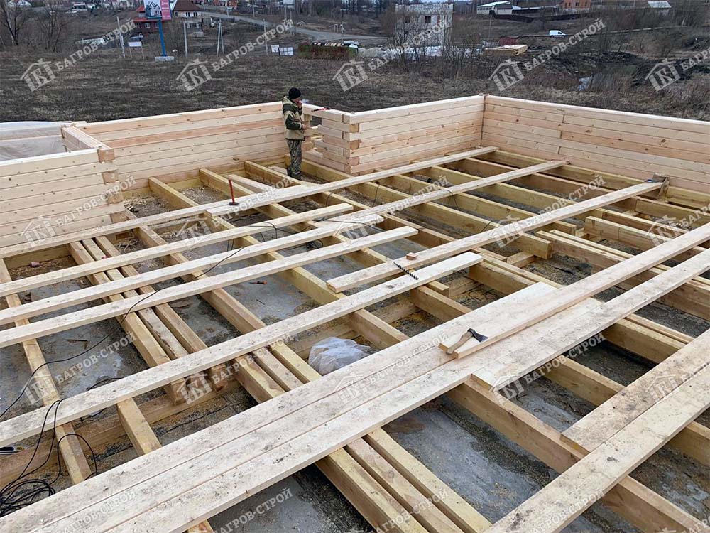 Дом из бруса 10х11м Петр, Брянская область, Брянский район, с. Толмачево