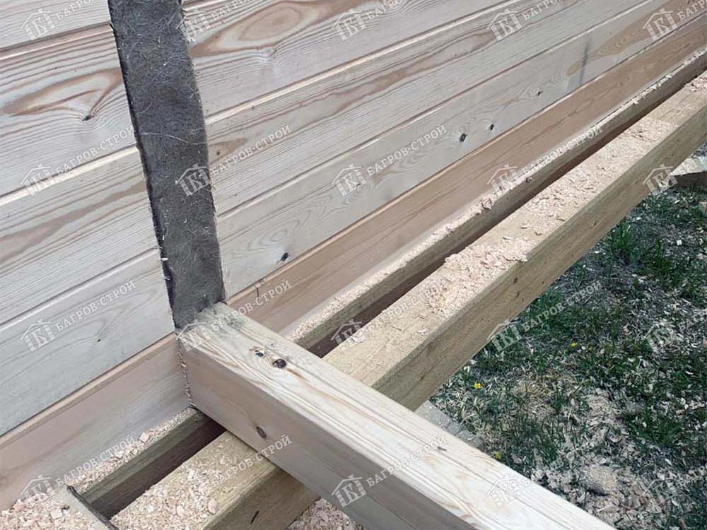 Дом из бруса 6х8 Дорофей, Московская область, Сергиево-Посадский район, д. Алферьево