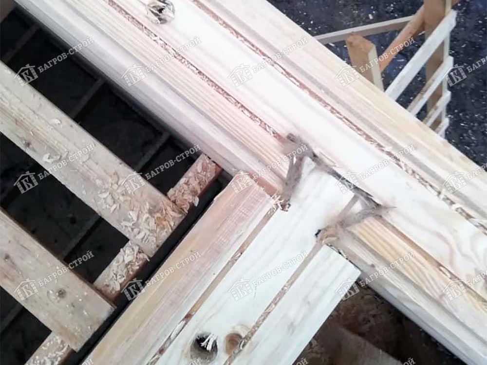 Дом из бруса 8х10 Рудольф, Смоленская обл., Рославльский район, п. Екимовичи