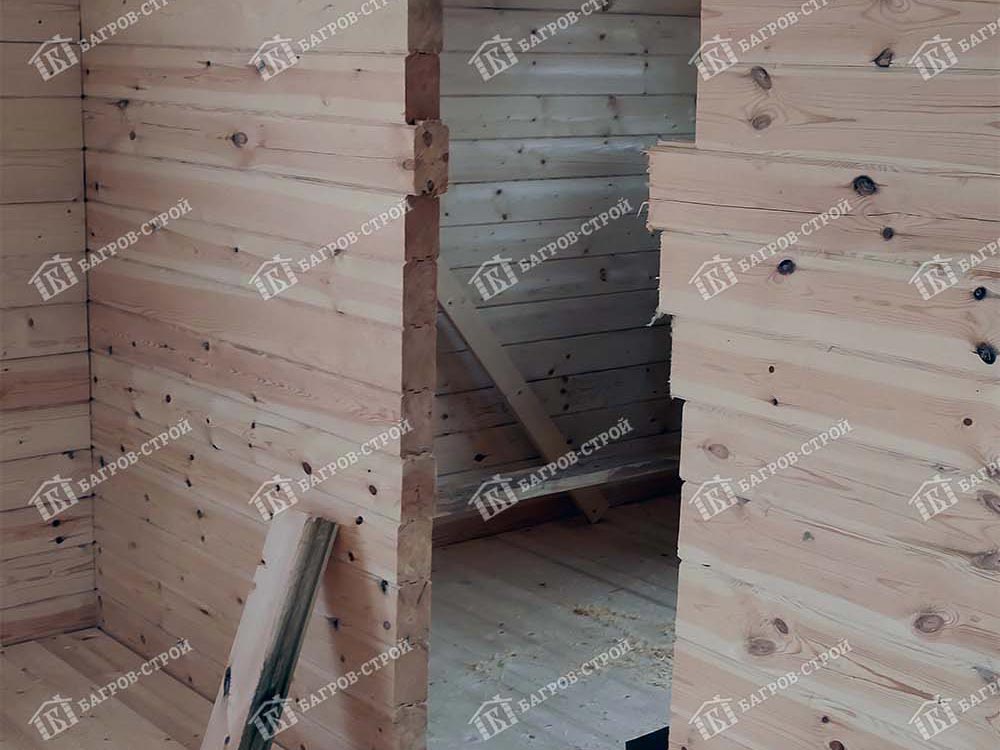 Дом из бруса 6х8 Аполин, Ленинградская обл., Гатчинский р-он