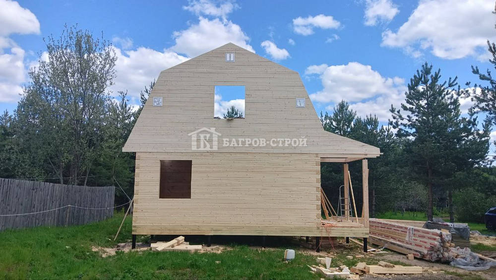 Дом из бруса 6х6 Доброслав, Владимирская область