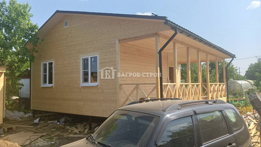 Каркасный дом 8х9 Ефрем, Ленинградская обл., Кингисеппский
