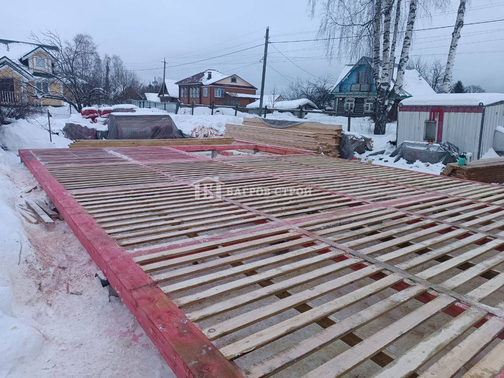 Каркасный дом 8х11 Тихомир, Ярославская область .г Мышкин