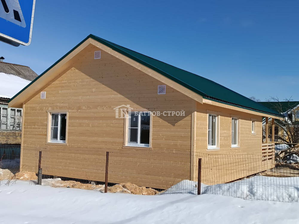 Каркасный дом 8х11 Тихомир, Ярославская область .г Мышкин
