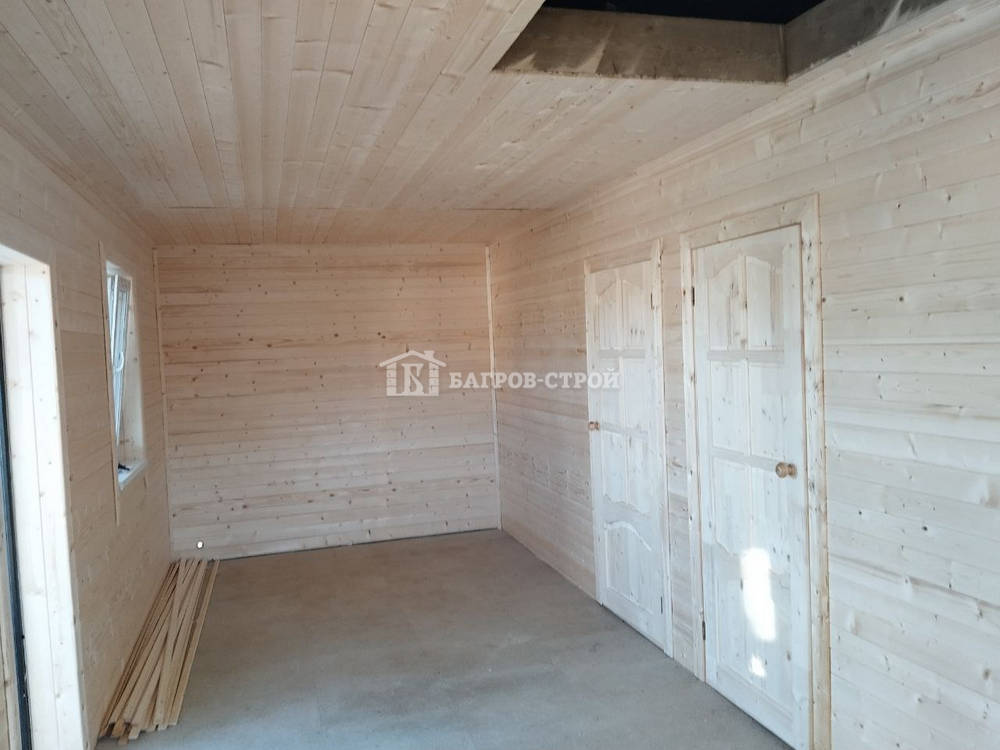Каркасный дом 6х8 Кир, Ленинградская обл. Кировский район