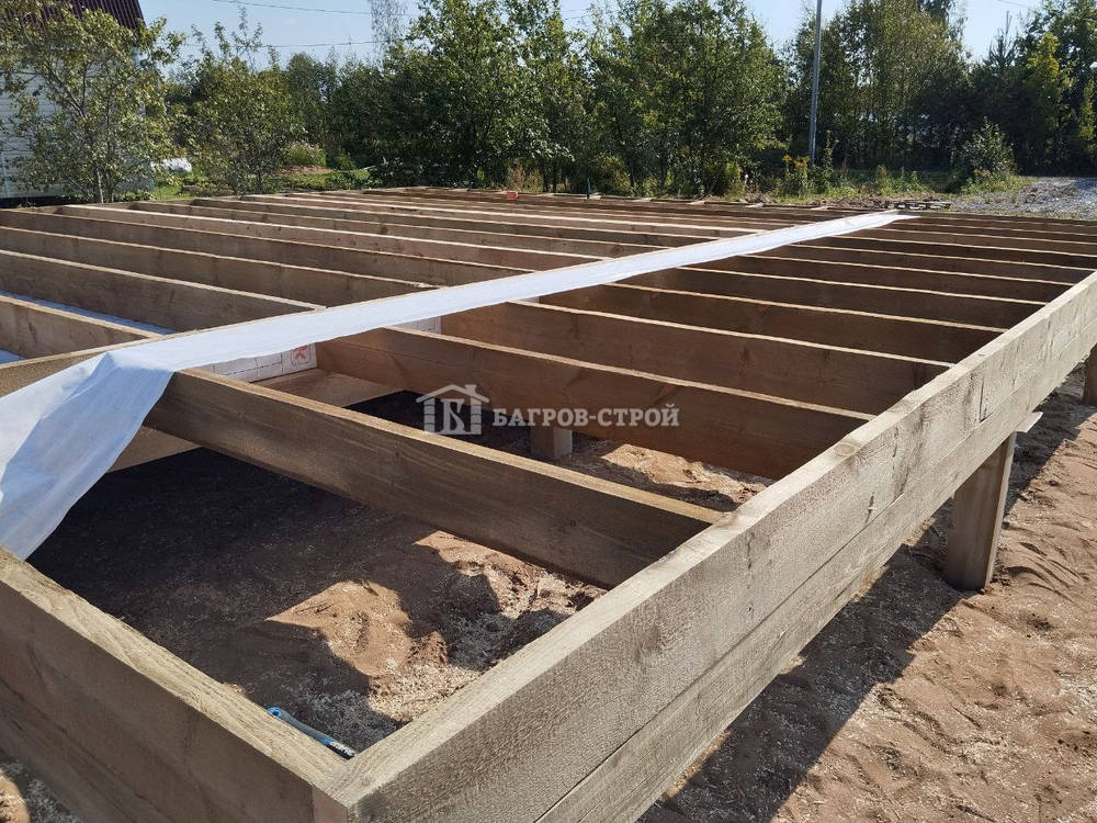 Каркасный дом 6х8 Кир, Ленинградская обл. Кировский район