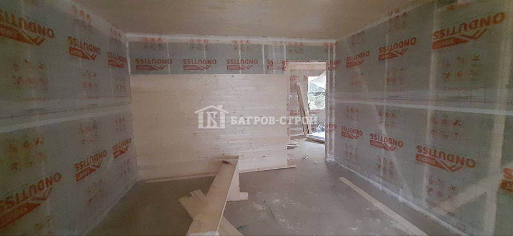 Каркасный дом 8х10, Ленинградская обл., Всеволожский р-н.