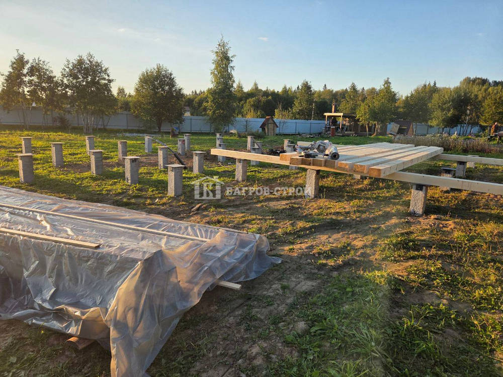 Каркасный дом 10.5х11.5, Московская обл., Шаховский р-н.